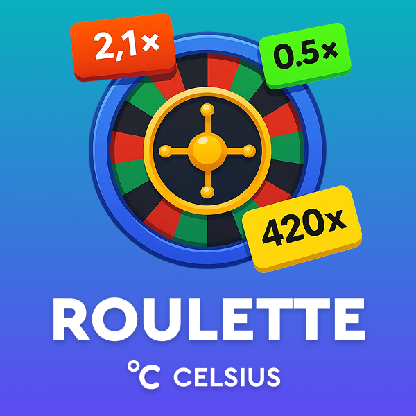 Roulette — table en direct sur Celsius Casino